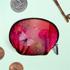 Wonderful Butterflies With Dragonfly Accessory Pouches (small)  by FantasyWorld7