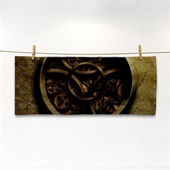 Abstract Steampunk Textures Golden Cosmetic Storage Cases