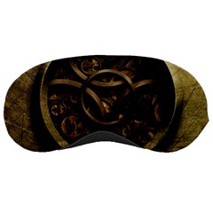 Abstract Steampunk Textures Golden Sleeping Masks