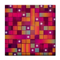 Abstract Background Colorful Tile Coasters by Sapixe