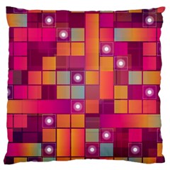 Abstract Background Colorful Large Cushion Case (one Side) by Sapixe