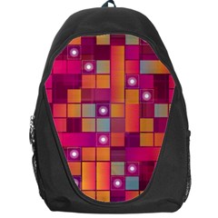 Abstract Background Colorful Backpack Bag by Sapixe