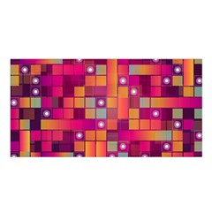 Abstract Background Colorful Satin Shawl by Sapixe