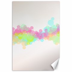 Abstract Color Pattern Colorful Canvas 12  X 18   by Sapixe