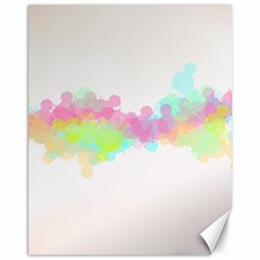 Abstract Color Pattern Colorful Canvas 11  X 14   by Sapixe