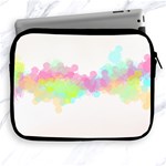 Abstract Color Pattern Colorful Apple iPad 2/3/4 Zipper Cases Front