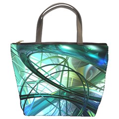 Abstract Bucket Bags by Sapixe