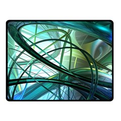 Abstract Fleece Blanket (small)