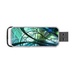 Abstract Portable Usb Flash (one Side)