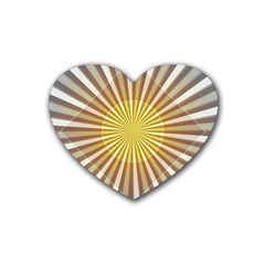 Abstract Art Art Modern Abstract Heart Coaster (4 Pack) 