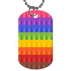 Abstract Pattern Background Dog Tag (two Sides) by Sapixe