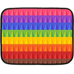 Abstract Pattern Background Fleece Blanket (mini)