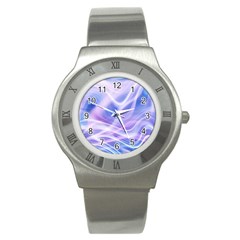 Abstract Graphic Design Background Stainless Steel Watch by Sapixe