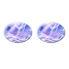 Abstract Graphic Design Background Cufflinks (oval) by Sapixe