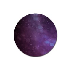 Abstract Purple Pattern Background Magnet 3  (round) by Sapixe