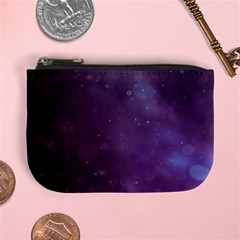 Abstract Purple Pattern Background Mini Coin Purses by Sapixe