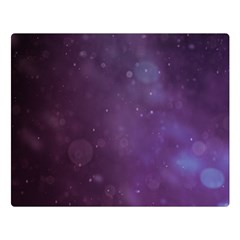 Abstract Purple Pattern Background Double Sided Flano Blanket (large)  by Sapixe