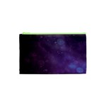 Abstract Purple Pattern Background Cosmetic Bag (XS) Front