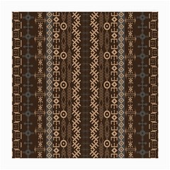 African Style Vector Pattern Medium Glasses Cloth by Sapixe