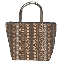 African Style Vector Pattern Bucket Bags by Sapixe