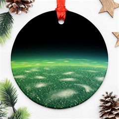 Alien Orbit Ornament (round)