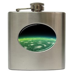 Alien Orbit Hip Flask (6 Oz)