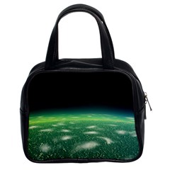 Alien Orbit Classic Handbags (2 Sides) by Sapixe