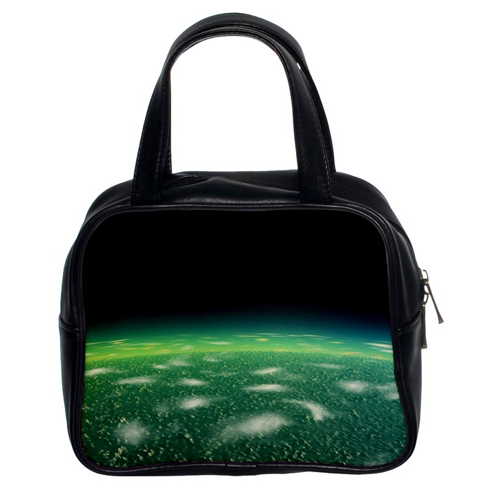 Alien Orbit Classic Handbags (2 Sides)