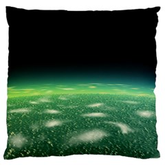 Alien Orbit Standard Flano Cushion Case (one Side) by Sapixe