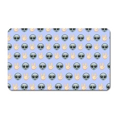 Alien Pattern Magnet (rectangular) by Sapixe