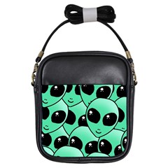 Alien Girls Sling Bags by Sapixe