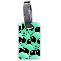 Alien Luggage Tags (two Sides) by Sapixe