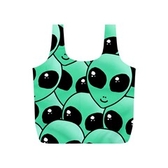 Alien Full Print Recycle Bags (s)  by Sapixe