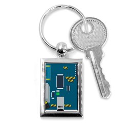 Amphisbaena Two Platform Dtn Node Vector File Key Chains (rectangle)  by Sapixe