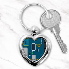 Amphisbaena Two Platform Dtn Node Vector File Key Chains (heart)  by Sapixe