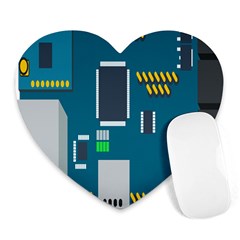 Amphisbaena Two Platform Dtn Node Vector File Heart Mousepads by Sapixe