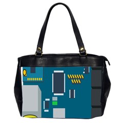 Amphisbaena Two Platform Dtn Node Vector File Office Handbags (2 Sides)  by Sapixe