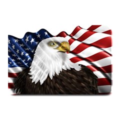 American Eagle Flag Sticker Symbol Of The Americans Plate Mats by Sapixe