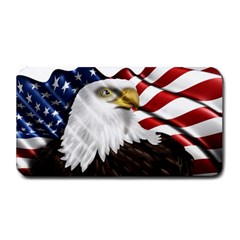 American Eagle Flag Sticker Symbol Of The Americans Medium Bar Mats by Sapixe