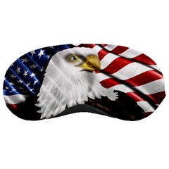 American Eagle Flag Sticker Symbol Of The Americans Sleeping Masks