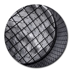 Architecture Roof Structure Modern Round Mousepads by Sapixe