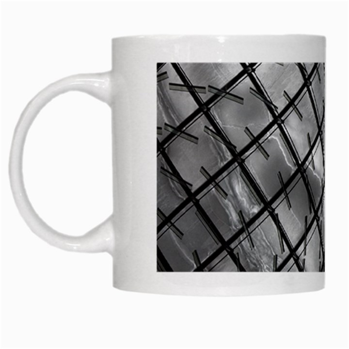 Architecture Roof Structure Modern White Mugs