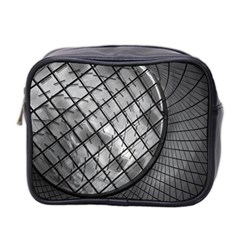 Architecture Roof Structure Modern Mini Toiletries Bag 2-side by Sapixe