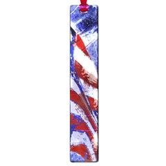 American Flag Red White Blue Fireworks Stars Independence Day Large Book Marks by Sapixe