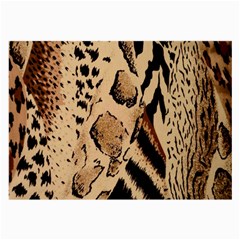 Animal Fabric Patterns Large Glasses Cloth (2-side)