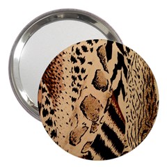 Animal Fabric Patterns 3  Handbag Mirrors by Sapixe