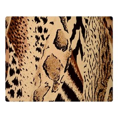 Animal Fabric Patterns Double Sided Flano Blanket (large)  by Sapixe