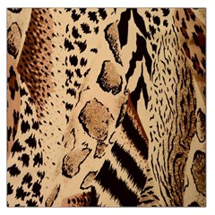 Animal Fabric Patterns Large Satin Scarf (square) by Sapixe