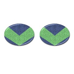 Arrow Texture Background Pattern Cufflinks (oval) by Sapixe