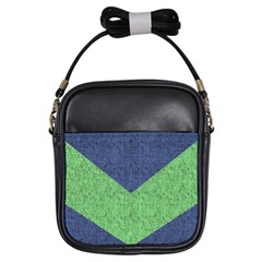 Arrow Texture Background Pattern Girls Sling Bags by Sapixe